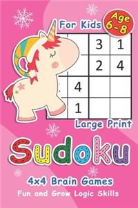 Sudoku For Kids 6-8