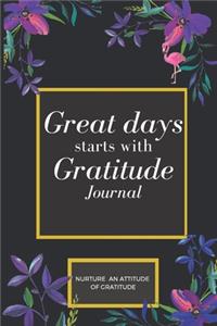 Great Days Start With Gratitude