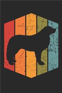 Retro Leonberger Notebook - Gift for Leonberger Lovers and Dog Owners - Vintage Leonberger Diary - Leonberger Writing Journal