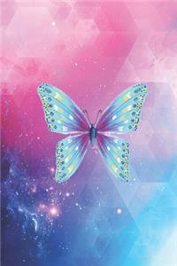 Beautiful Hand Painted Butterfly Journal