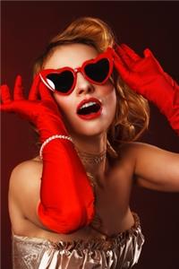 Burlesque notebook - achieve your goals, perfect 120 lined pages #2