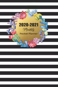 2020-2021 Monthly Pocket Planner