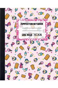 Sweet Ice Cream Composition Notebook