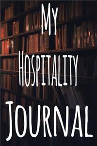 My Hospitality Journal