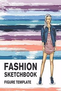 Fashion Sketchbook Figure Template