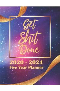 Get Shit Done 2020-2024 Five Year Planner