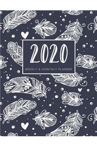 2020 Weekly & Monthly Planner