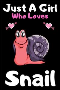 Just a girl who loves snail