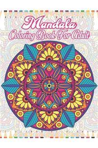 Mandala Coloring Book For Adult