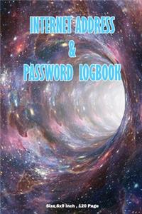 Internet Address & Password Logbook
