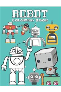 Robot Coloring Book