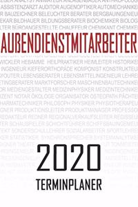 Außendienstmitarbeiter - 2020 Terminplaner