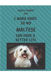 Maltese Weekly Planner 2020