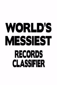 World's Messiest Records Classifier