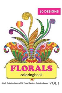 Florals Coloring Book