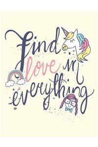Find love in everything