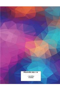 Math Notebook Cornell Notes & 4x4 Graph Paper 8.5