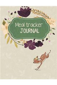 Meal tracker journal