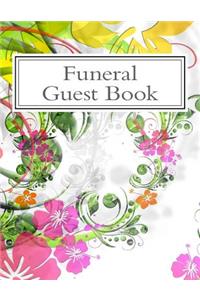 Funeral Guest Book