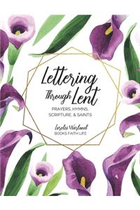 Lettering Through Lent