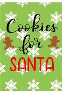 Cookies for Santa