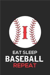 Eat Sleep Baseball Repeat I