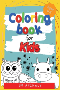 Animals Coloring Book For Kids