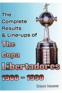 Complete Results & Line-ups of the Copa Libertadores 1960-1990