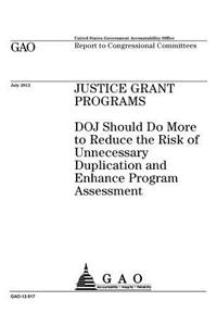 Justice grant programs