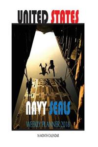 United States Navy Seals Weekly Planner 2018