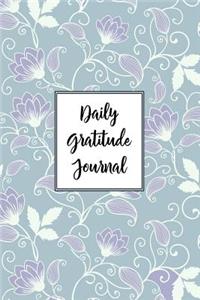 Gratitude Journal Swirly Flowers Pattern 3