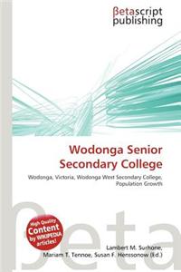 Wodonga Senior Secondary College