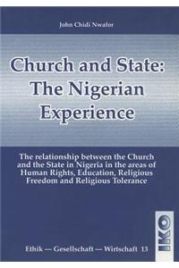 Church and State: The Nigerian Experience