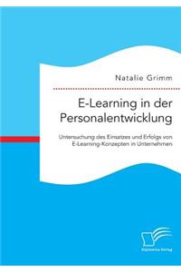 E-Learning in der Personalentwicklung