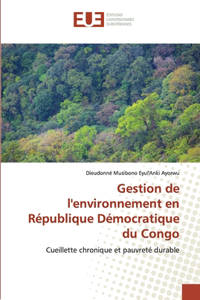 Gestion de l'environnement en République Démocratique du Congo