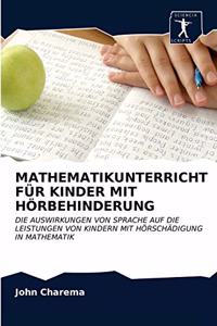 Mathematikunterricht Für Kinder Mit Hörbehinderung