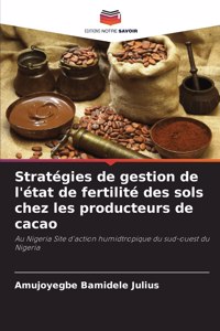 Stratégies de gestion de l'état de fertilité des sols chez les producteurs de cacao