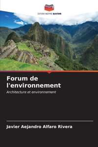 Forum de l'environnement