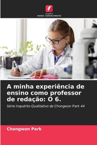 A minha experiência de ensino como professor de redação