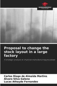 Proposal to change the stock layout in a large factory