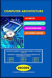 Decode Computer Architecture Sem V CSE