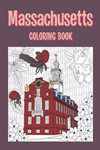 Massachusetts Coloring Book