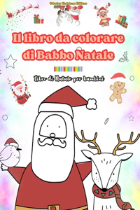 libro da colorare di Babbo Natale Libro di Natale per bambini Adorabili disegni di Babbo Natale da apprezzare