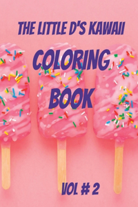 The little d's kawaii coloring book
