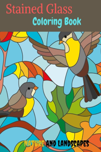Stained Glass Coloring Book