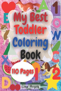 My Best Toddler Coloring Book