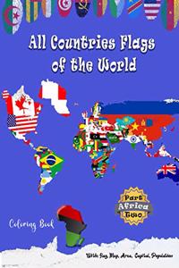All Countries Flags of the World Coloring Book