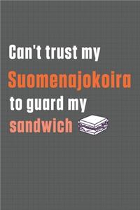 Can't trust my Suomenajokoira to guard my sandwich