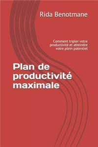 Plan de productivité maximale