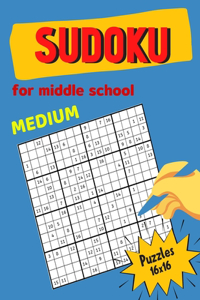 Medium Sudoku For Middle School Puzzles 16x16